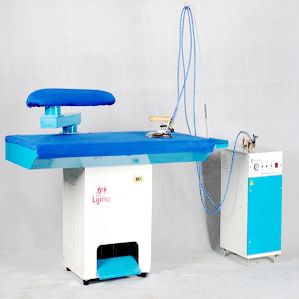 干洗店二手熨烫台   熨烫台带蒸汽锅炉