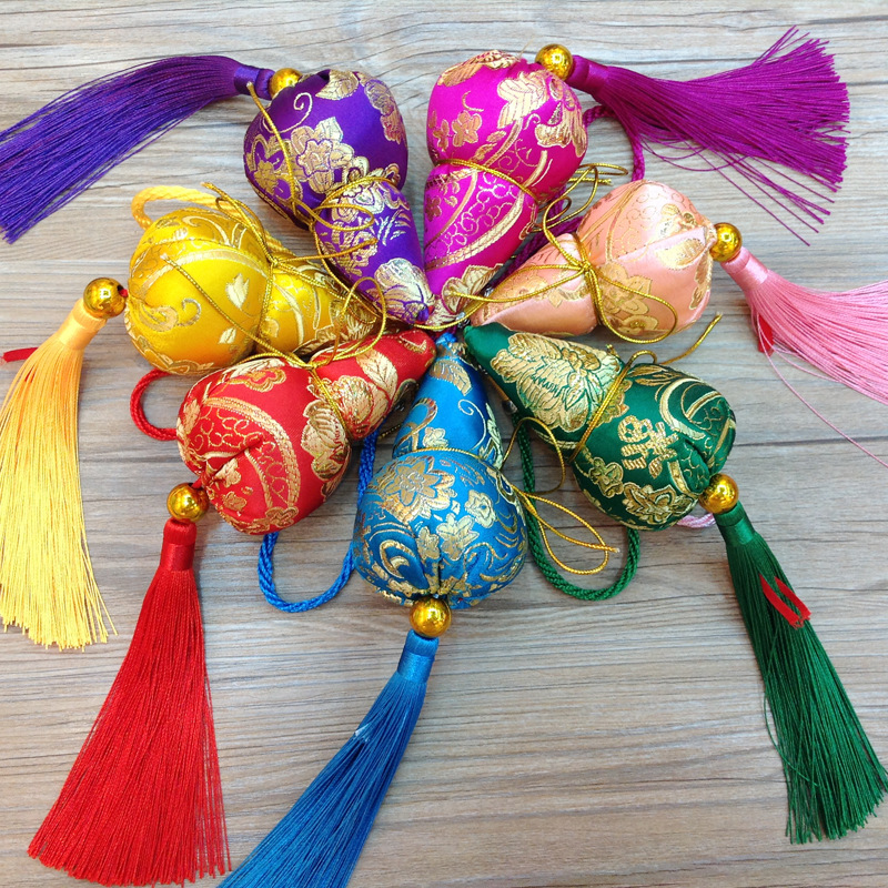 端午节手工葫芦传统香包香囊 汽车卧室房间衣柜装饰挂件 保平安