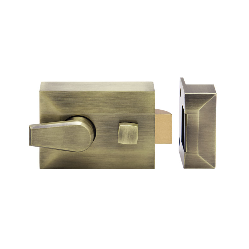 锌合金室内防盗外装门锁 牛头锁老式室内木门锁铁门锁厂家批发