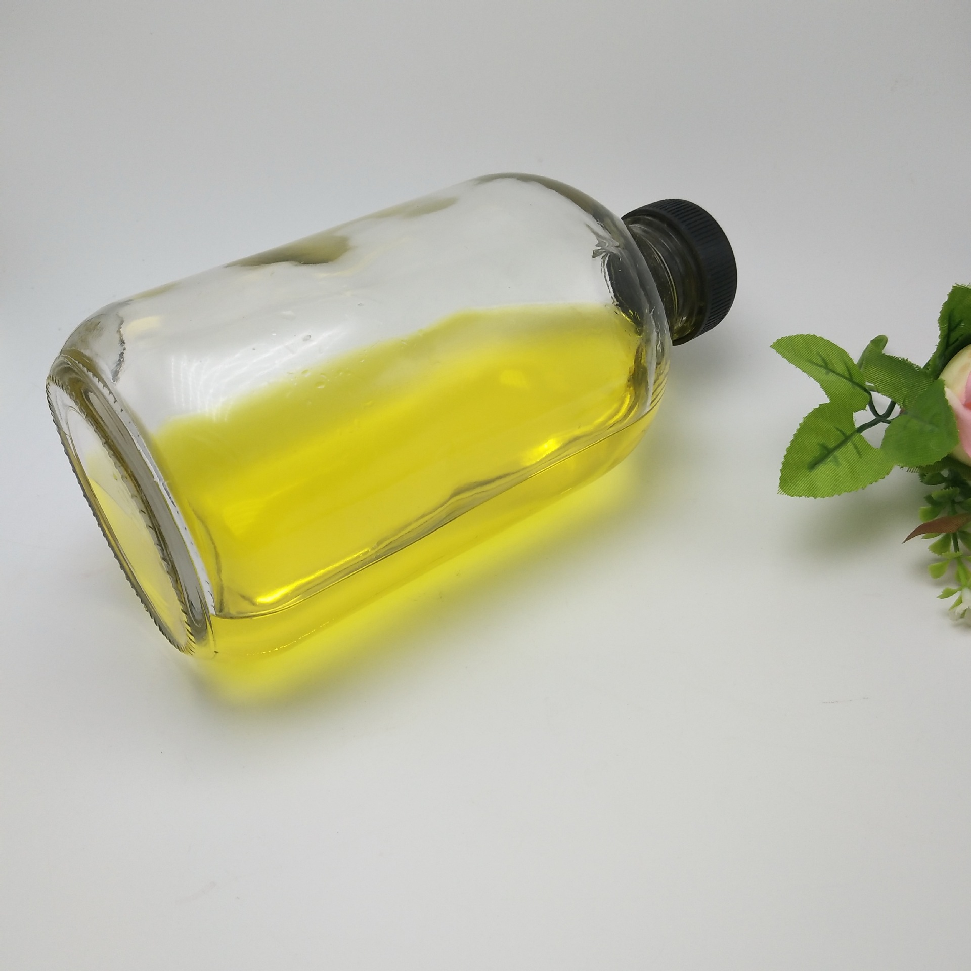 厂家直销 1000ml 32oz高白料透明波斯顿玻璃瓶药瓶试剂瓶43口径