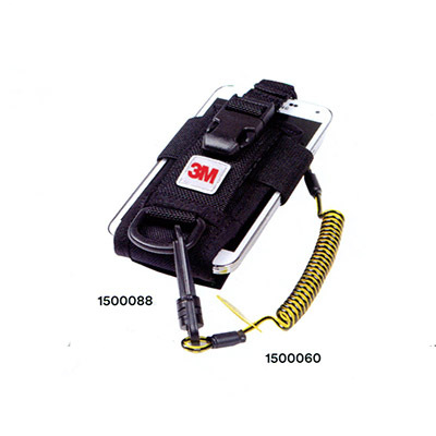 3m 1500088/1500089 对讲机套 夹钩-扣圈式线圈系绳与微型d型环