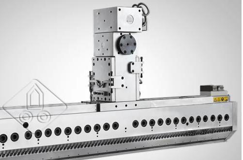 tpu eva pvc pp流延膜多层共挤自动调节模具 模头【精岳模具】