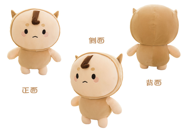 厂家直销新款及软荞麦君毛绒玩具公仔荞麦君玩偶鬼怪新娘同款娃娃