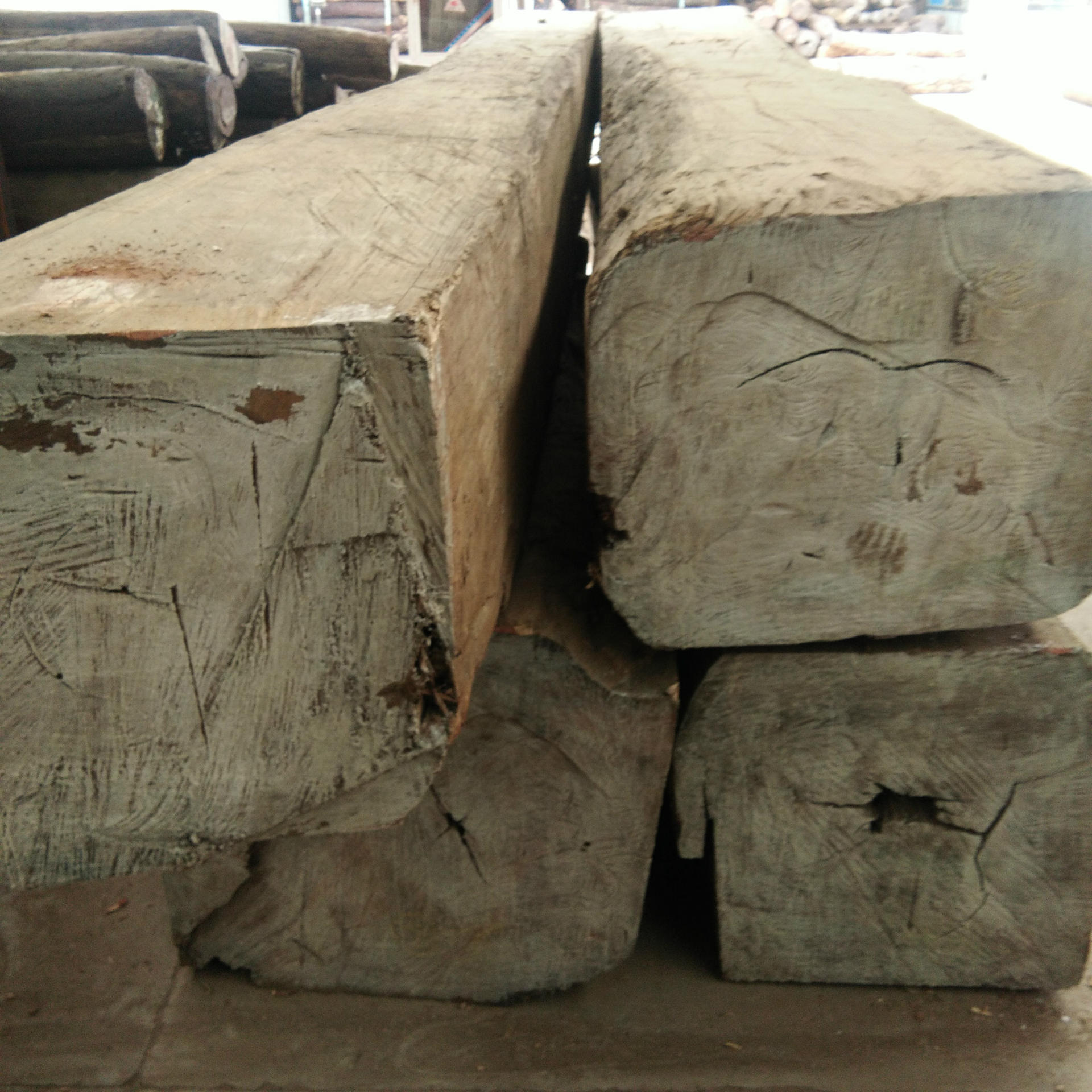 张家港木材 缅甸花梨原木 白酸枝 现货供应 价格优惠