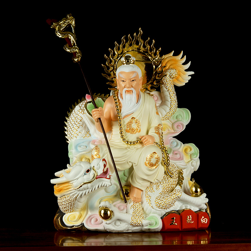 泰国白龙王神像树脂摆件四海龙王佛像风调雨顺供奉老龙王