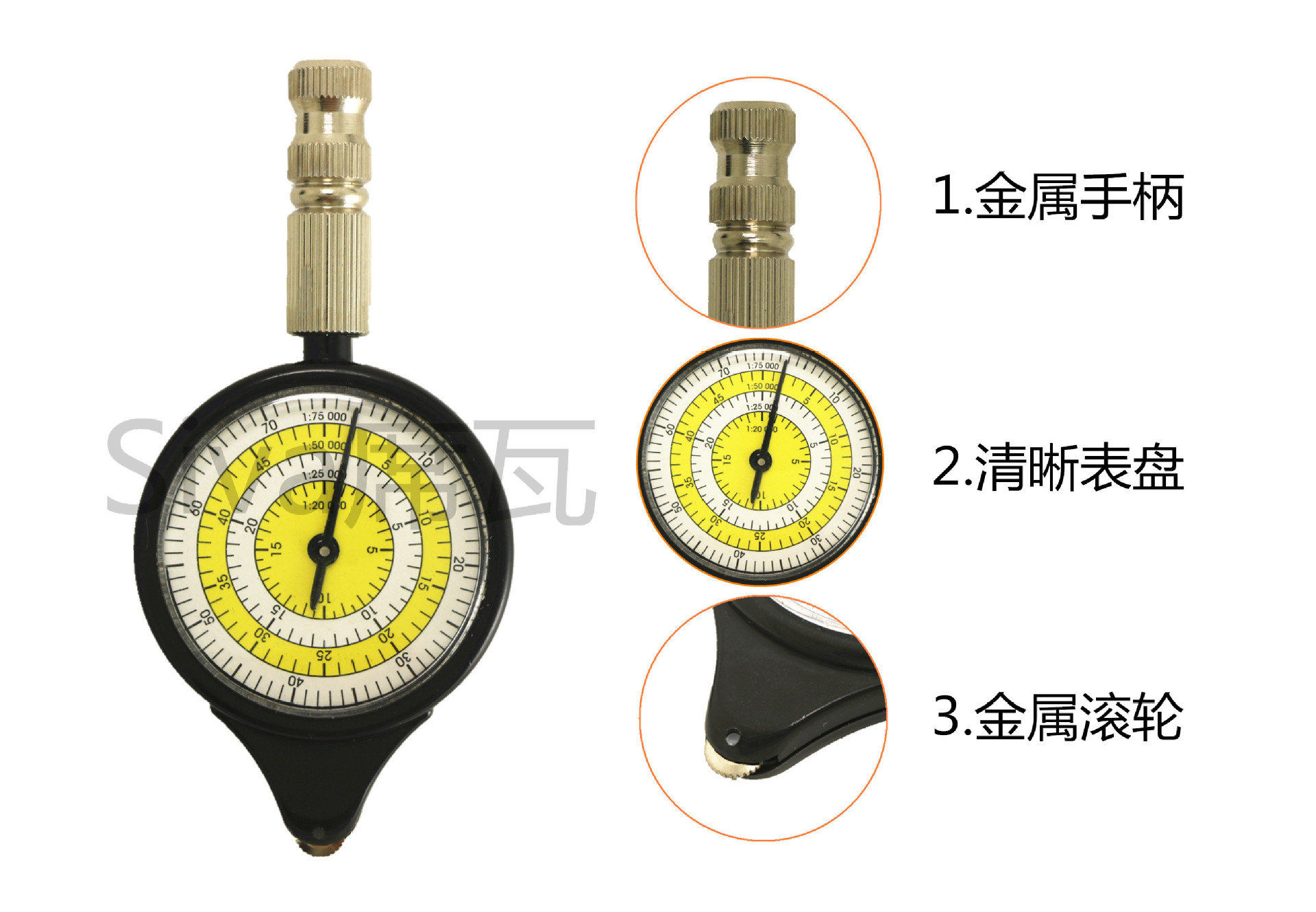 厂家直供 地图测距仪lx-3 滚图仪测量距离 户外登山使用 大量现货