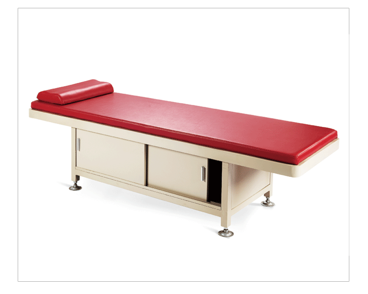 厂家直销 带枕头 带抽屉 两款皮色可选 豪华诊疗床 医用检查床
