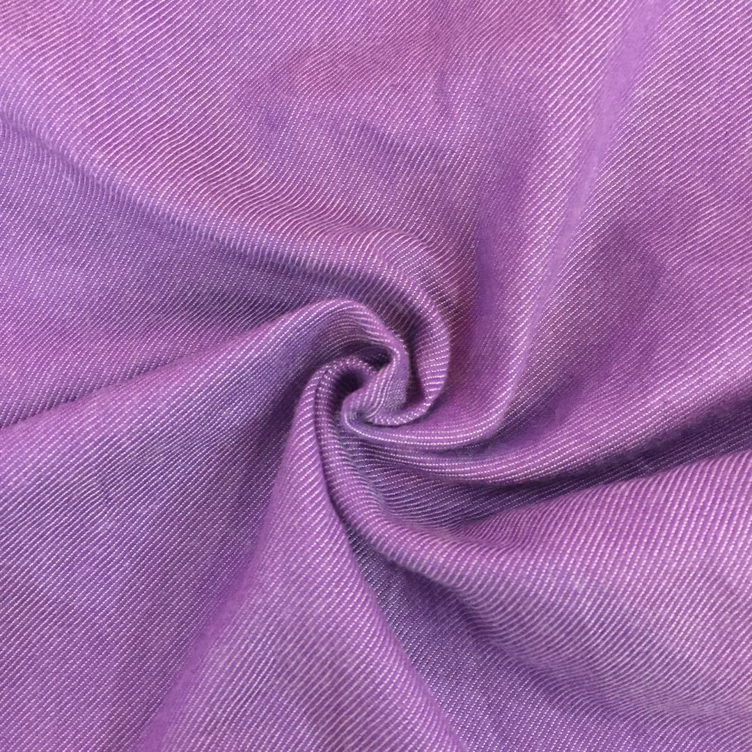 厂家直销斜纹天丝棉面料 风衣夹克裤子衬衫职业装面料