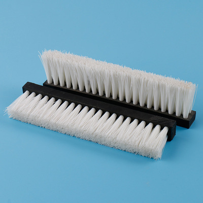 木质塑料条形地板刷 除尘清洁长条猪鬃工业刷子 排刷毛刷加工定制