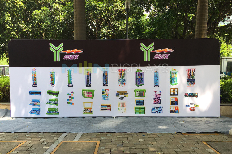 展会活动快幕秀弹力布铝合金展示架 直型背景墙背景架广告架展架