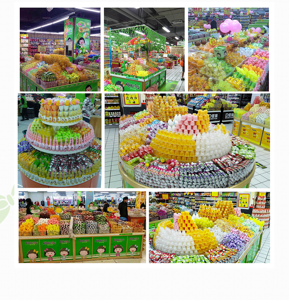 果肉果冻批发樱桃小丸子果冻95g散装什锦果肉果冻10斤箱