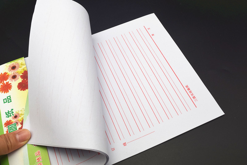 热销16k双线信纸稿纸学生办公专用草稿纸信笺纸文具礼品批发