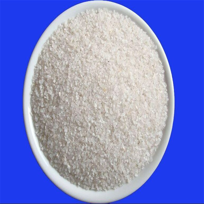 厂家现货供应雪花白 儿童娱乐白色彩砂 质感圆砂 30-40目彩砂