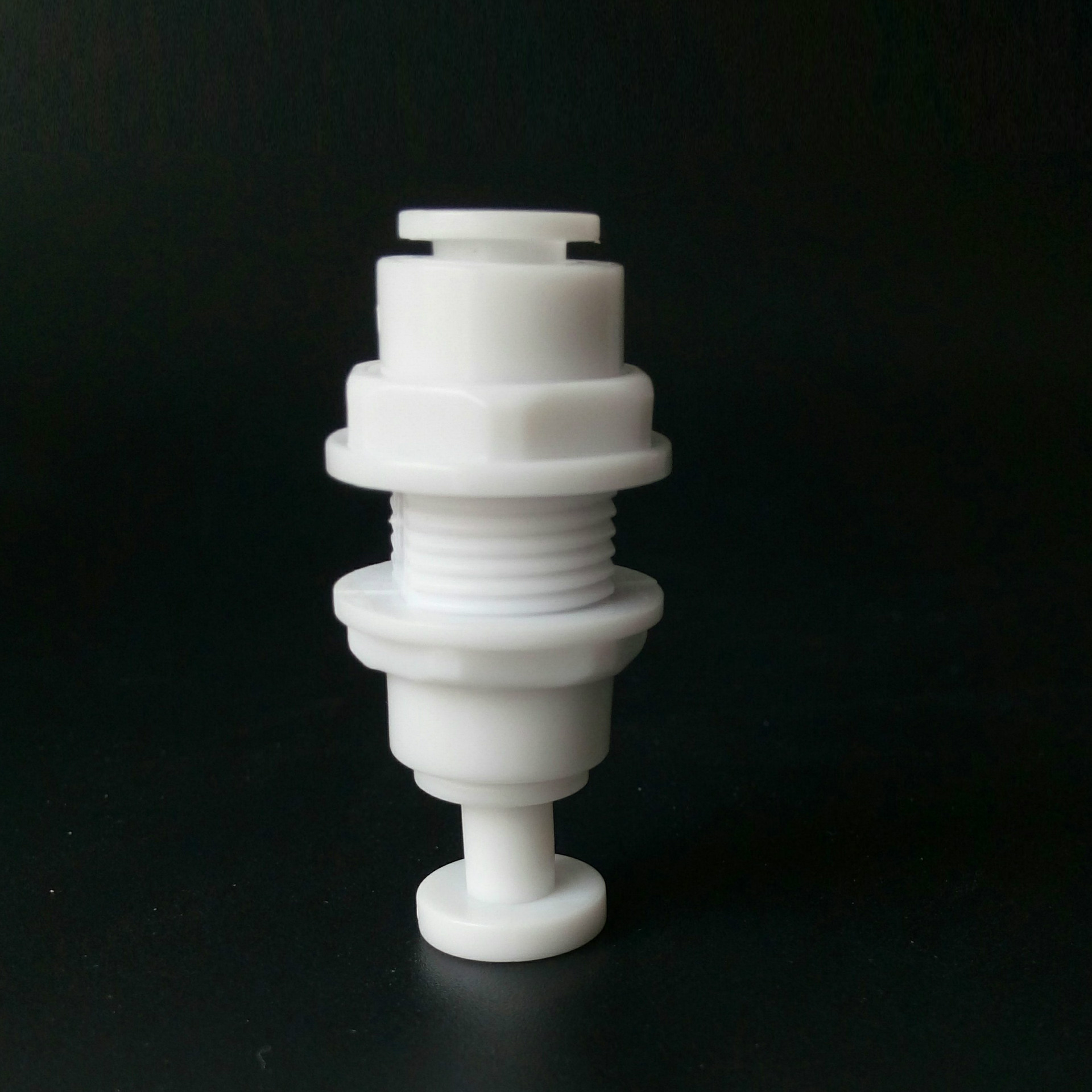 2分 隔板穿板接头 免卡带堵头 净水系列通用接头