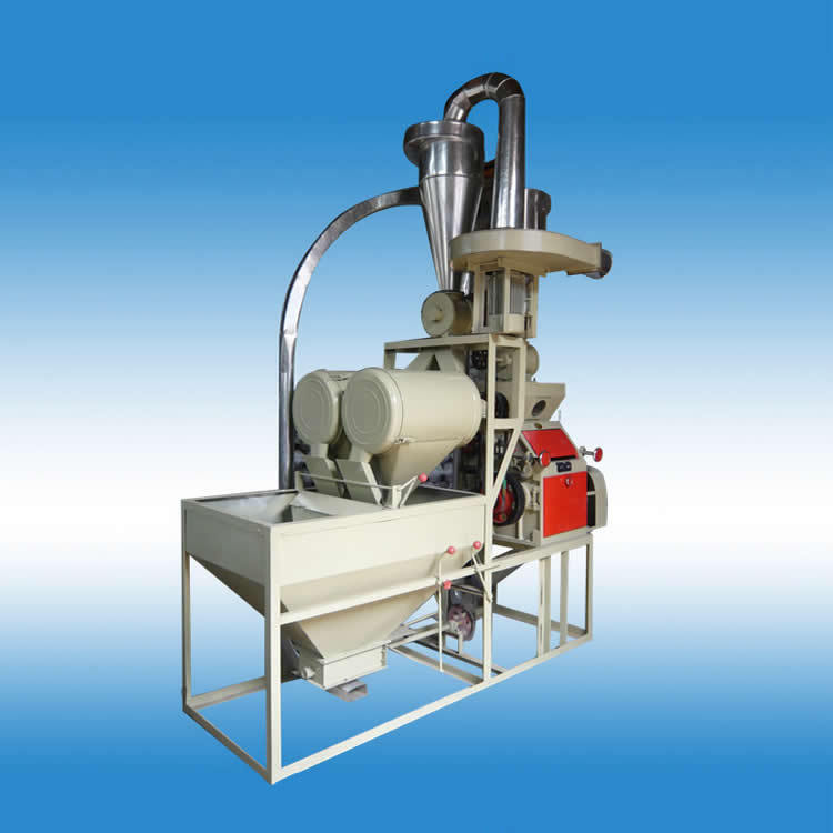 新型双罗磨面机全自动小麦面粉机新型五谷杂粮磨粉机面粉机