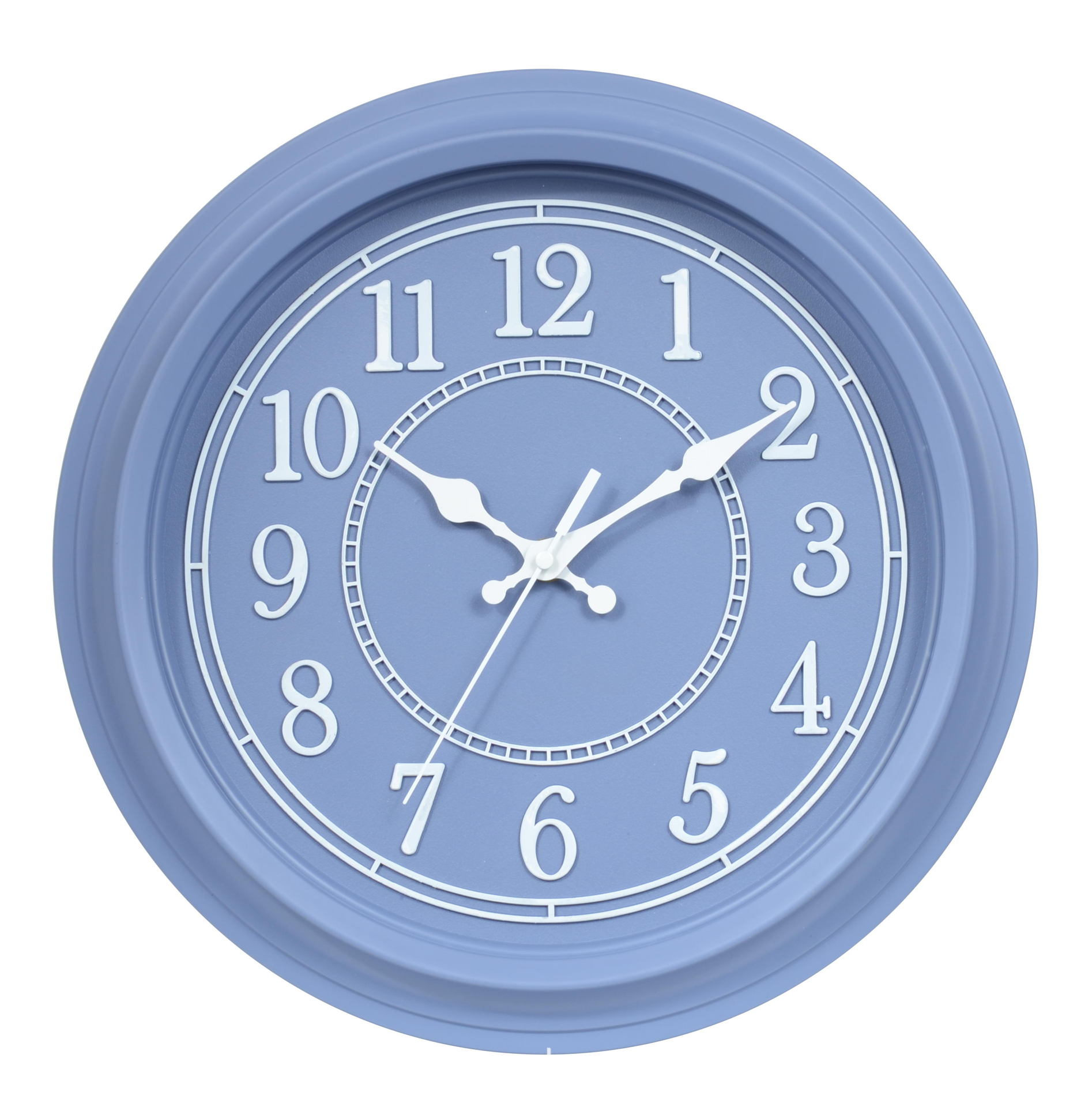 北约复古时尚简约石英钟创意家居客厅挂钟12寸静音时钟表厂家直销