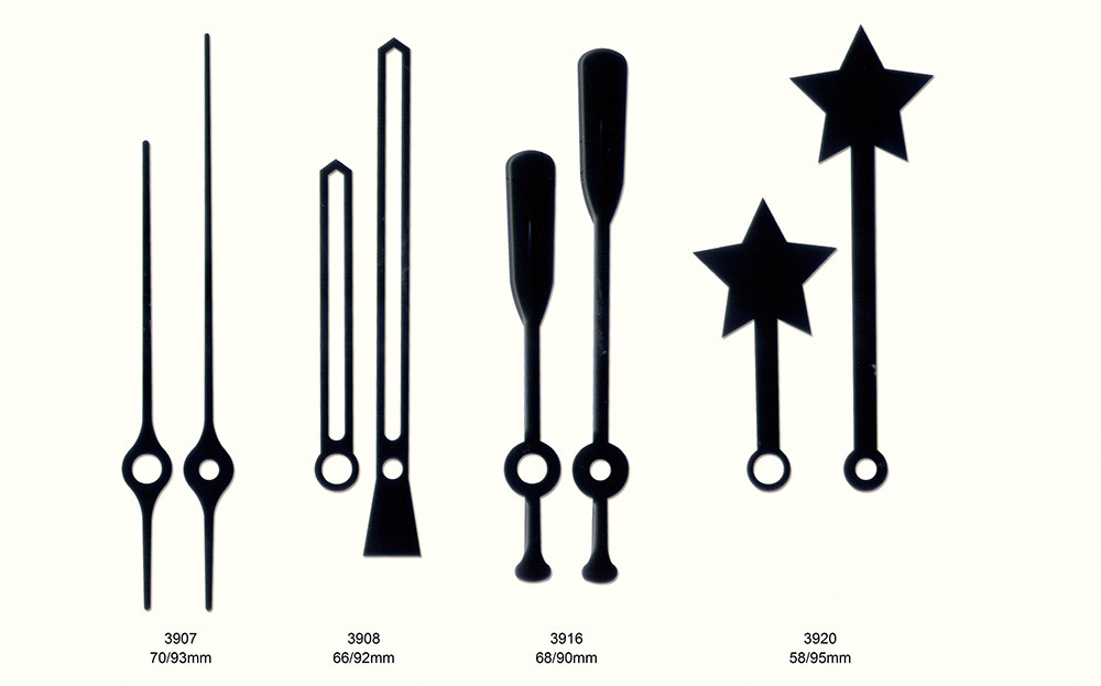 新丽珠石英钟指针钟表钟针表针机芯十字绣挂钟配件可定制厂家直销