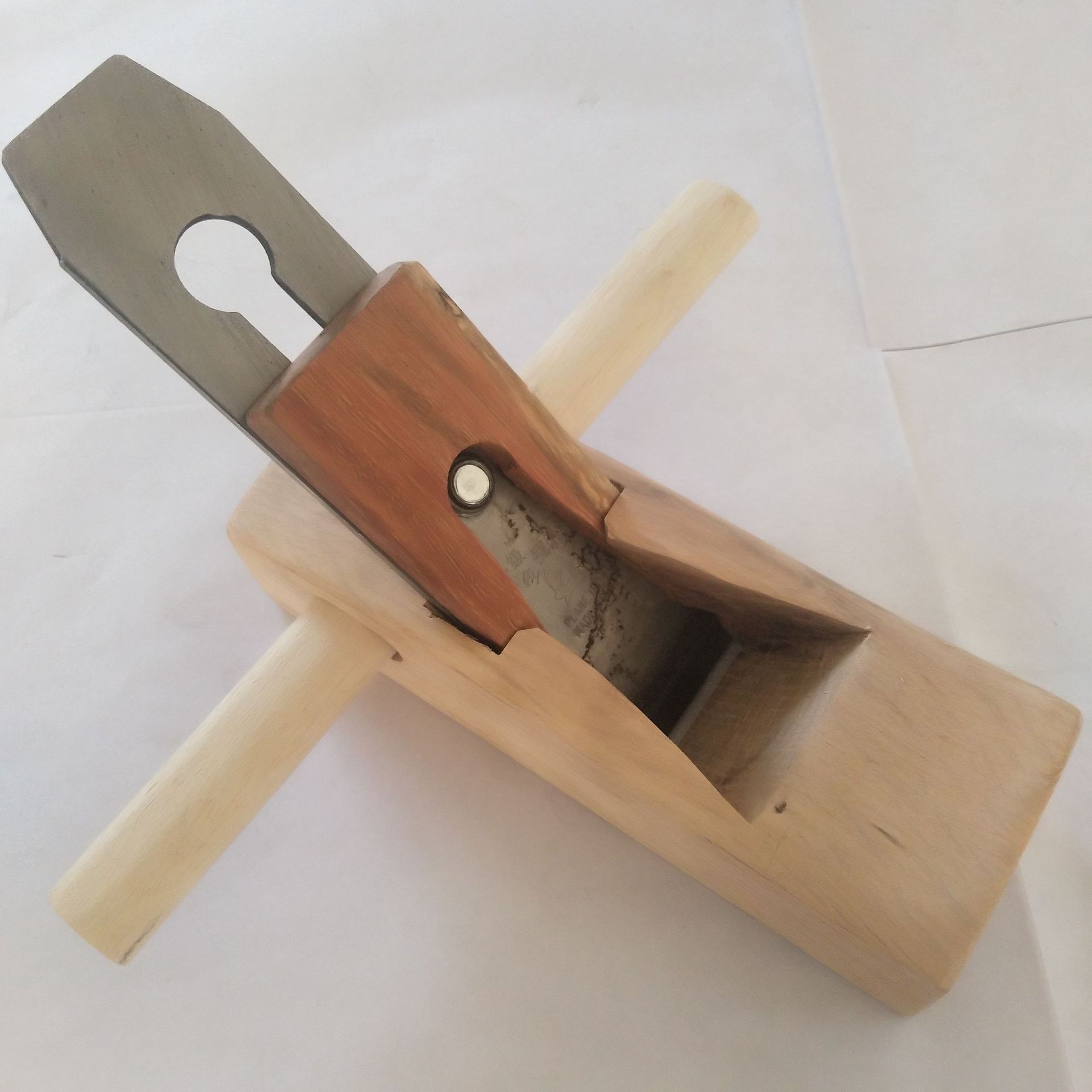 厂家直销红木木工刨子刨刀精品刨床镶铜扣可调木工刨