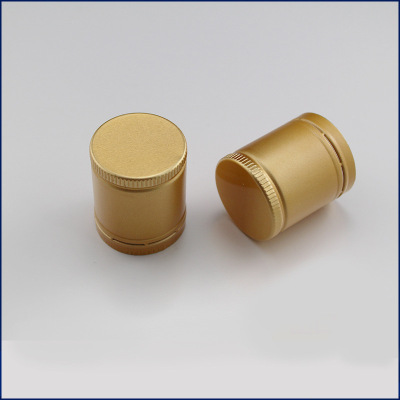 供应螺纹铝盖 30*35洋酒瓶铝盖 酒瓶防盗铝盖 螺纹铝盖子