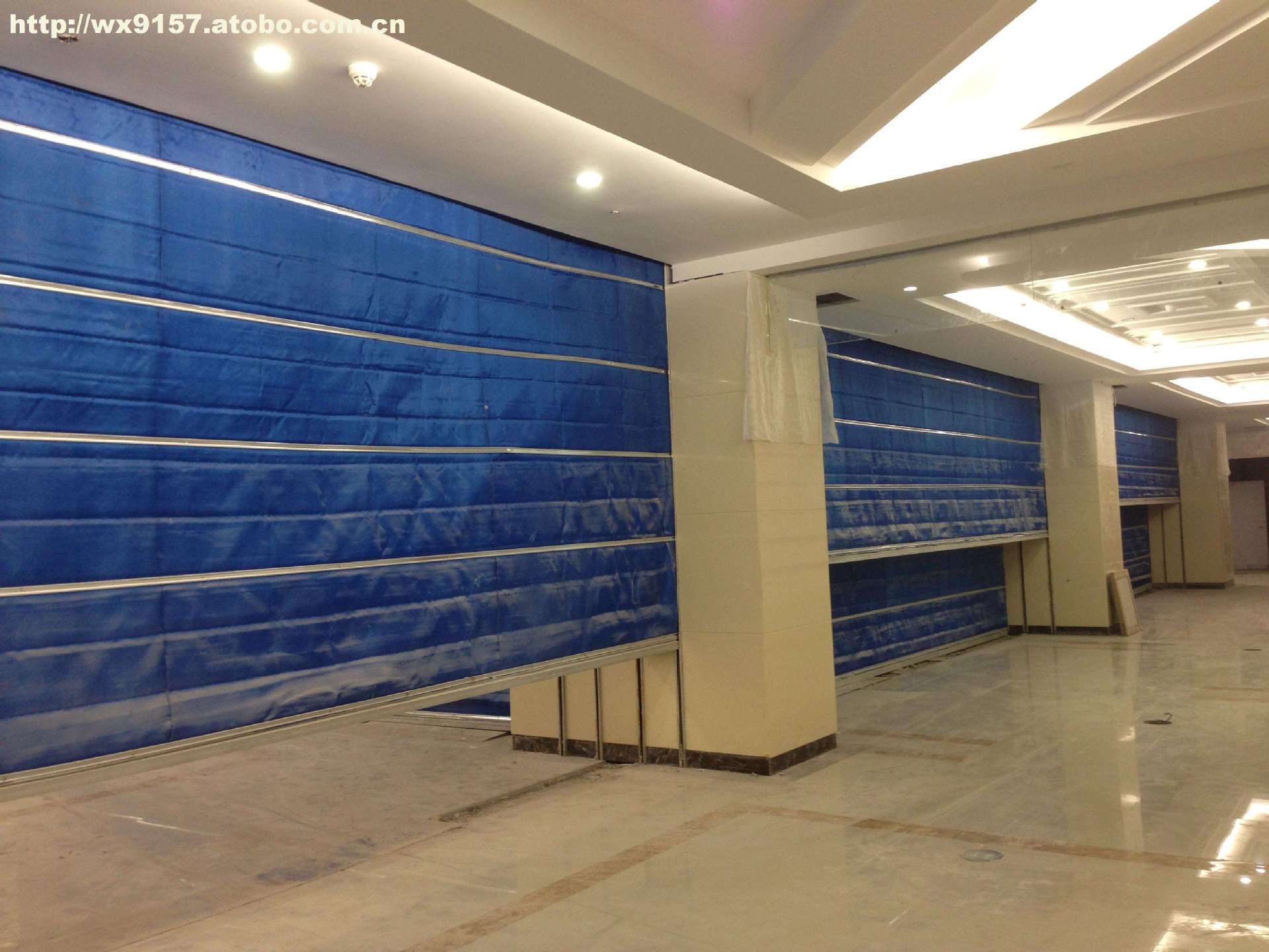 北京无机布双轨双帘防火卷帘门安装 可定制 厂家直销免费测量