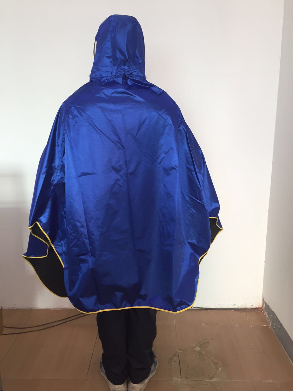 摩托车雨衣雨披电动车成人单人时尚男女士双帽檐