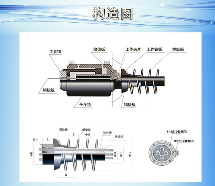 预应力锚具示意图图片