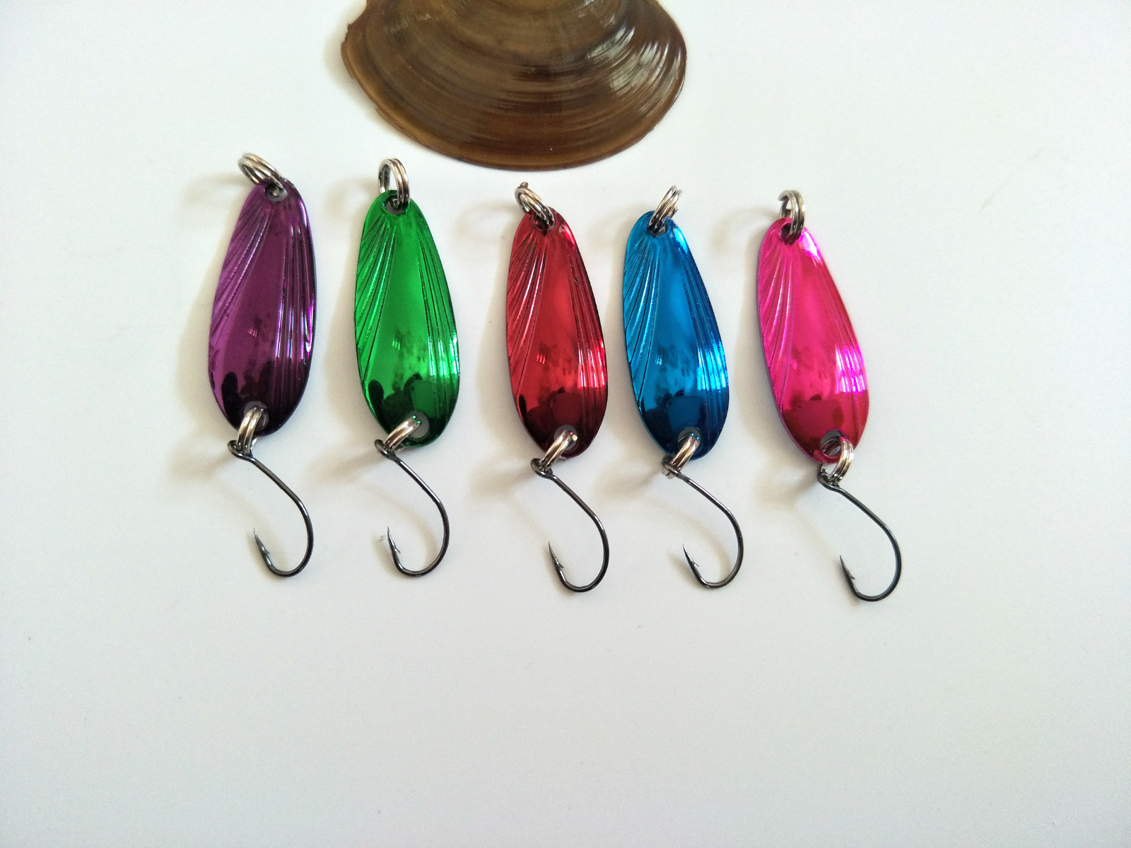 5g勺型路亚亮片路亚饵溪流钓假饵