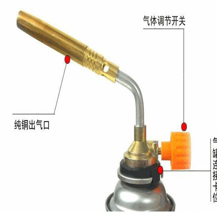 Portable Outdoor Barbecue Flame Gun Butane Gas Welding Gun Igniter Ignition Spray Gun Lighter Wholesale