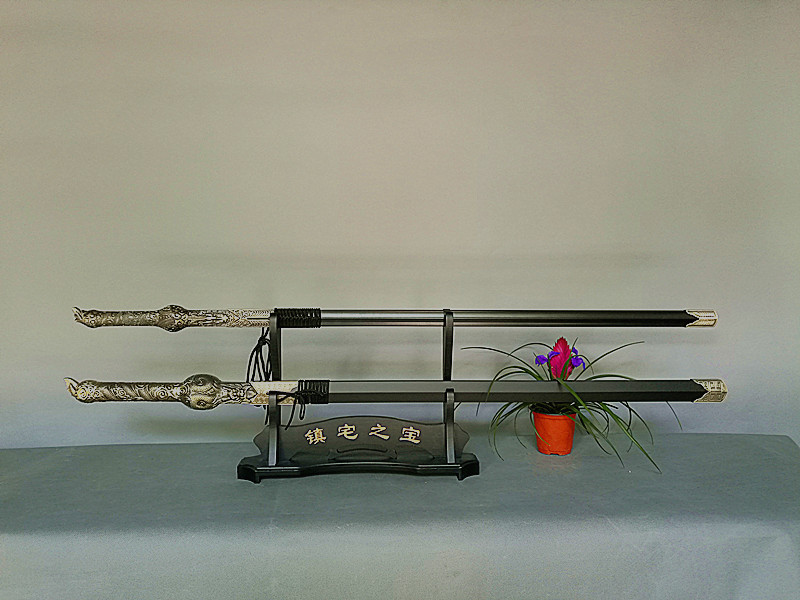 龙泉刀剑 镇宅宝剑 七剑大号游龙剑 影视刀剑 厂家直销 未开刃