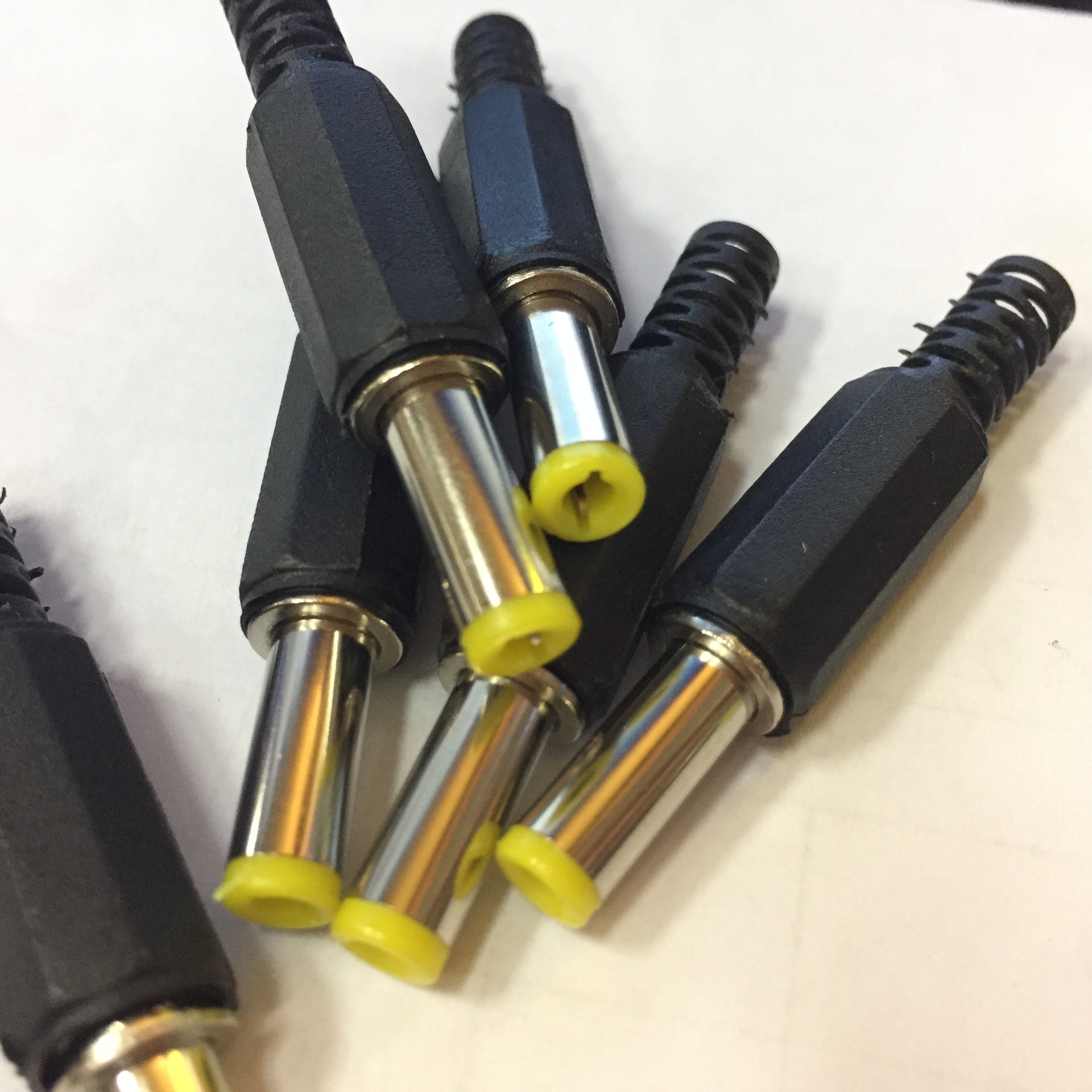 厂家直销dc5525公头焊线式dc5.5*2.5mm电源接口dc插头5.5*2.5*14