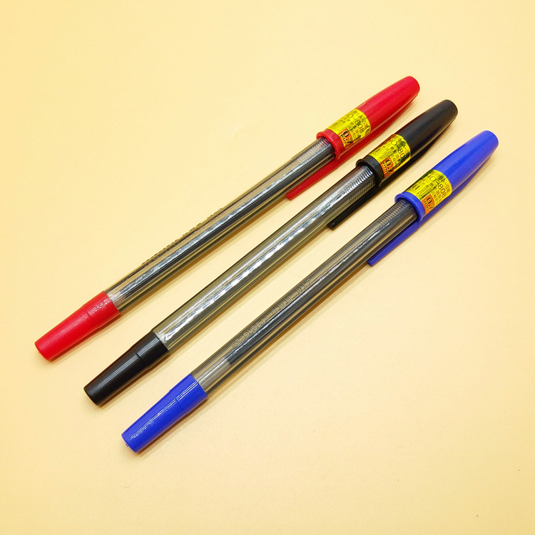自由马圆珠笔 0.7mm子弹头原子笔80后怀旧写字笔办公文具百货批发