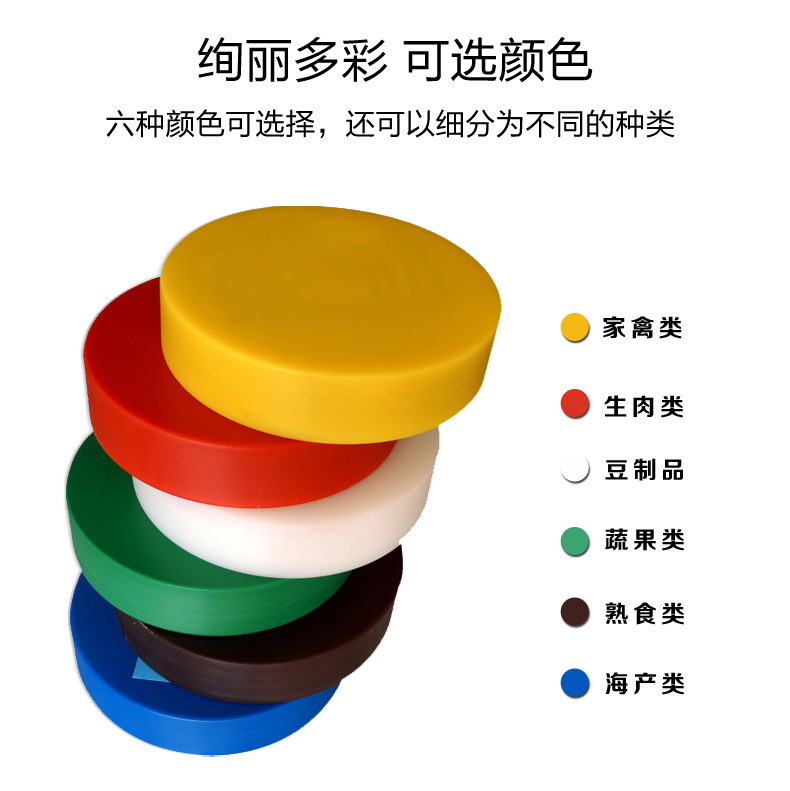 70*50*2方形圆形厨房菜板塑料菜板pe菜板菜墩家用砧板胶板