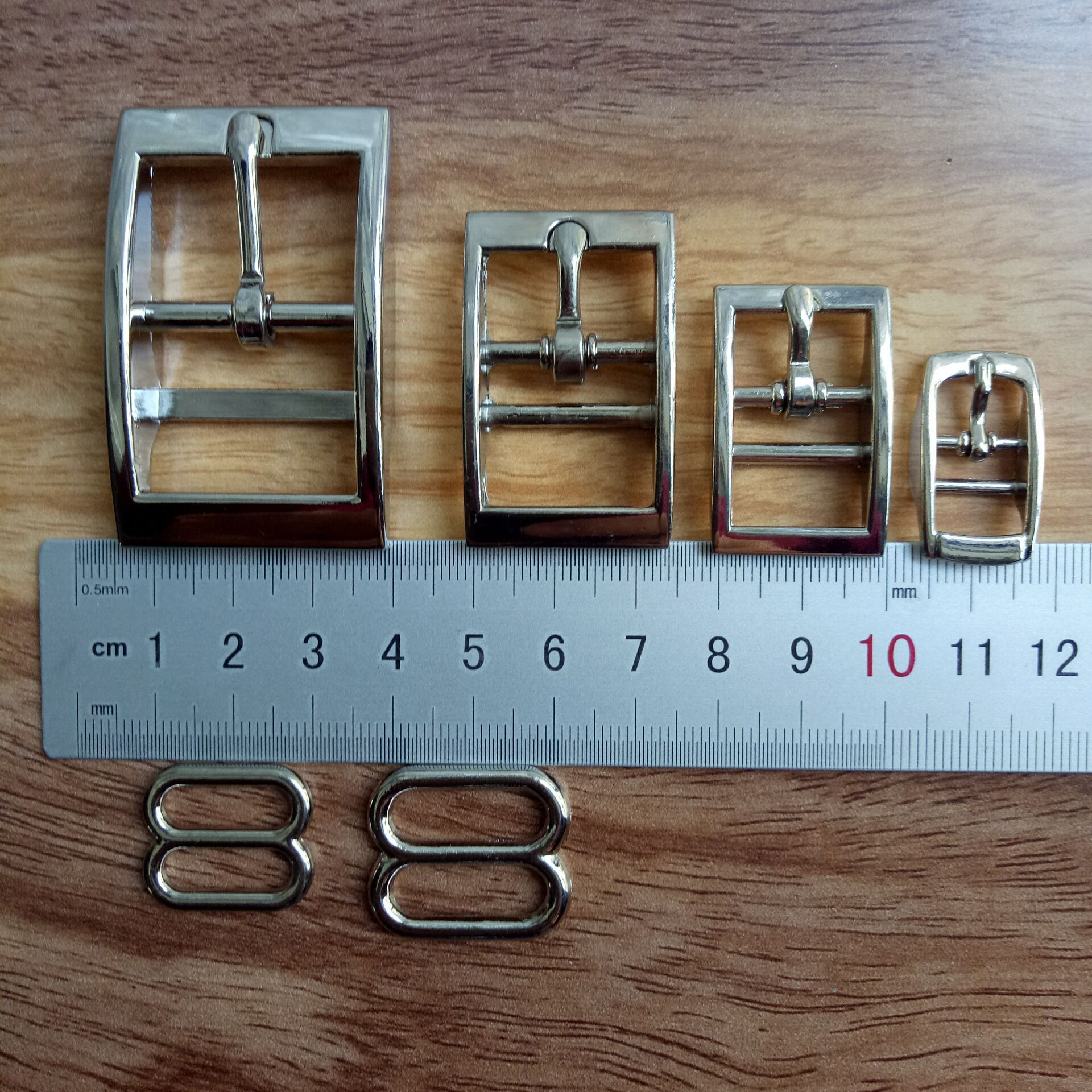 5cm 2cm 3cm金属目字调节针扣狗狗鞋及配饰