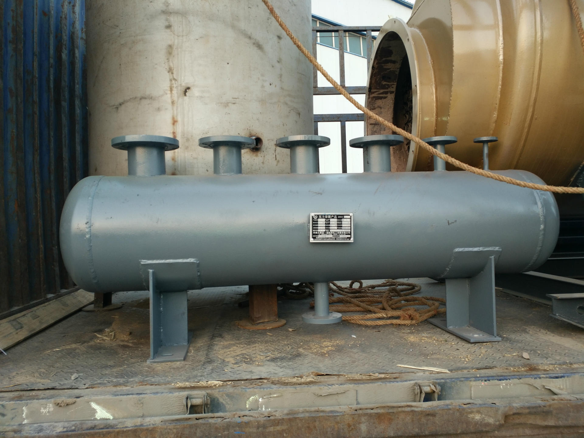 现货供应分气缸不锈钢分气缸分气包可定制来样加工