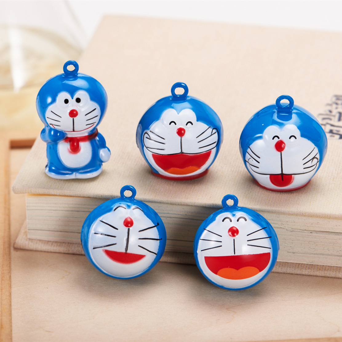 厂家直销大号卡通铜铃铛 哆啦a梦机器猫叮当纯手工diy铃铛批发
