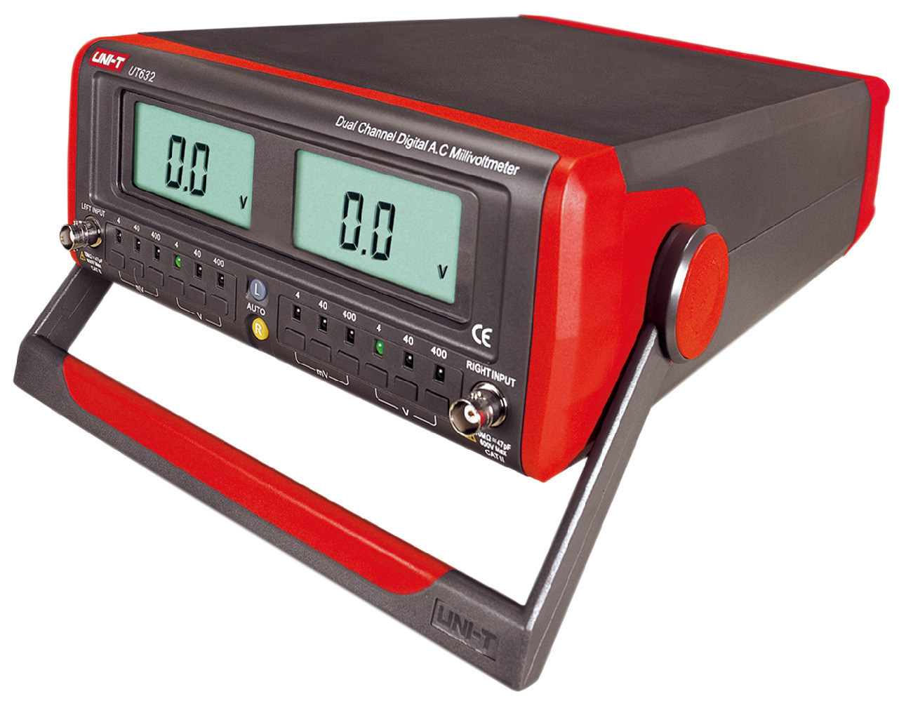优利德原装正品数字交流毫伏表ut631电压测量仪表