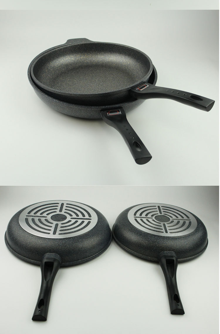 韩国平底锅_韩国正品cocoben麦饭石平底锅煎锅涂层平底锅批发