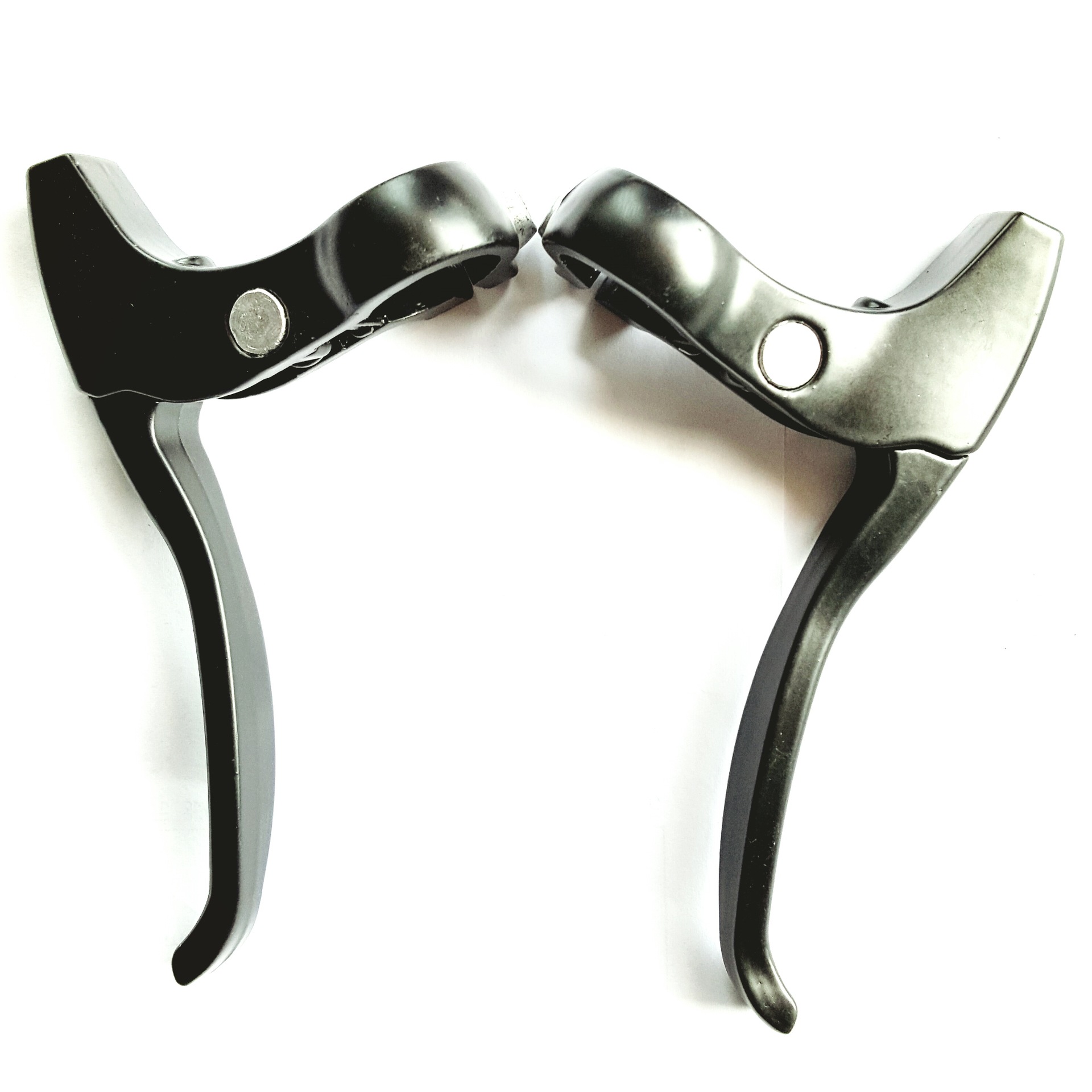 摩拜共享单车铝合金刹把超轻三指把闸把自行车碟刹通用配件