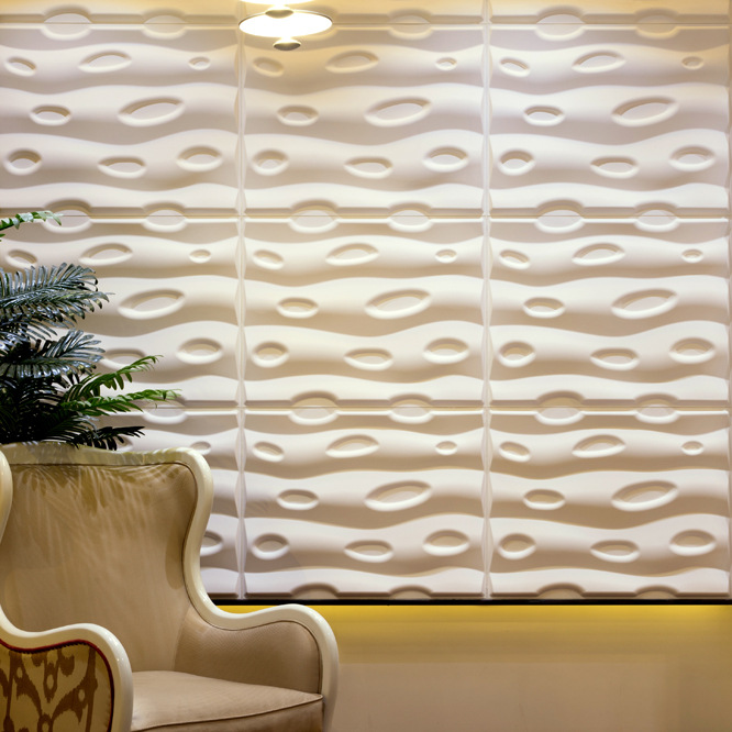 3d墙面装饰板新型创意产品设计实景效果图片酷墙装饰三递板