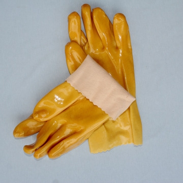 批发舒意牌手套 浸塑棉毛手套 电镀耐酸碱胶手套