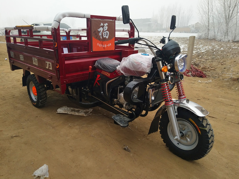 新款农用宗申动力200水冷三轮车货运汽油三轮车摩托车家用载货车