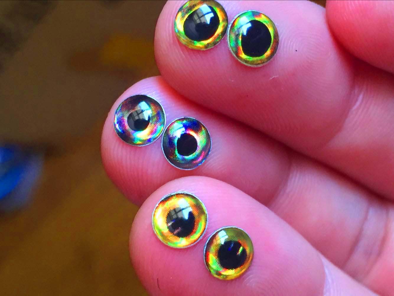 仿真彩色鱼眼,3d鱼眼,滴塑眼,逼真鱼眼,滴塑眼