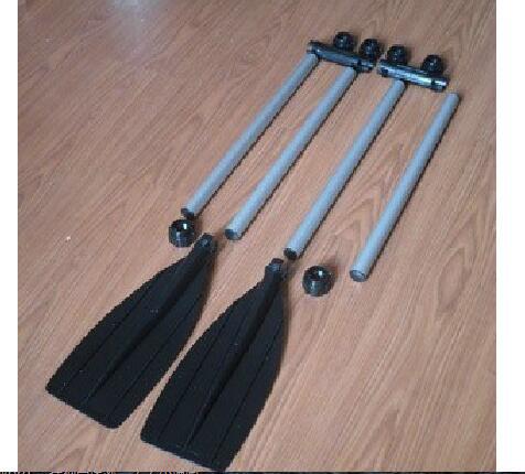 橡皮艇船桨铝合金划桨飘流浆充配件加固铝合金手摇可拆卸厂价直销