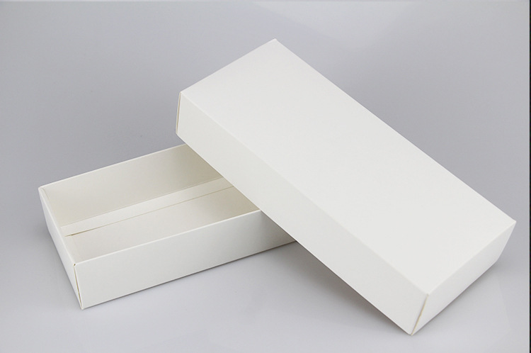 厂家定制白卡天地盖纸盒 牛皮袜子内裤包装盒 彩色印刷礼品盒