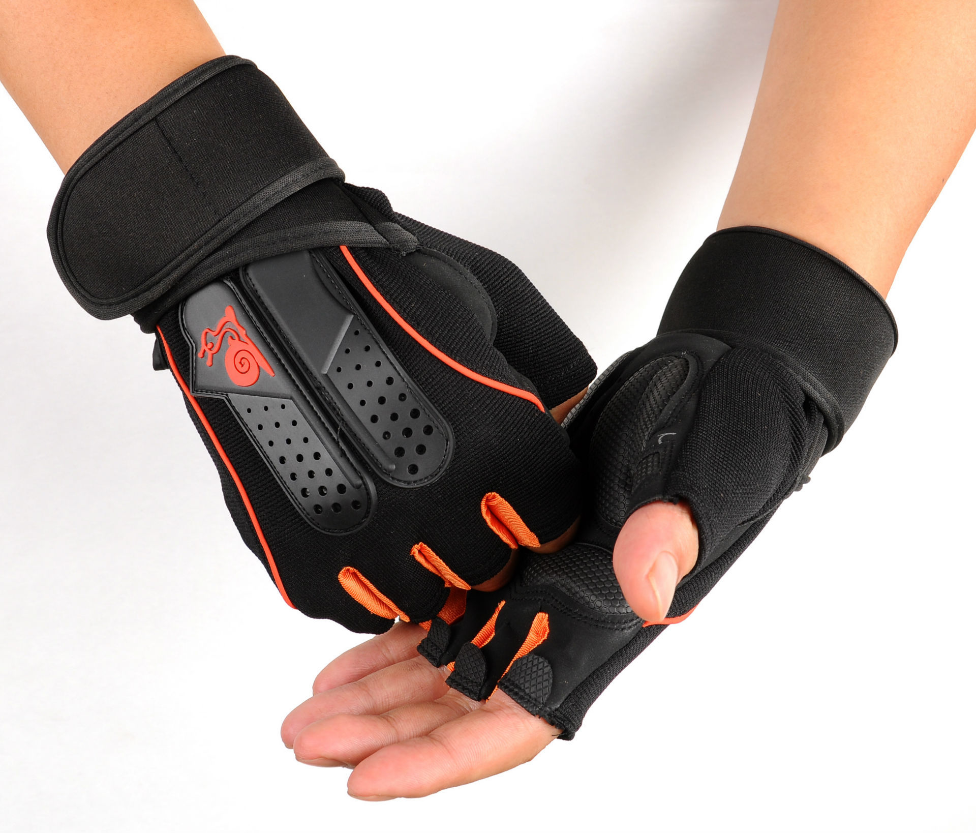 Fitness Gloves Men's Half Finger Wrist Guard Non-Slip Sports Gloves Women's Gym Equipment Training Protective Gear Cheap Wholesale