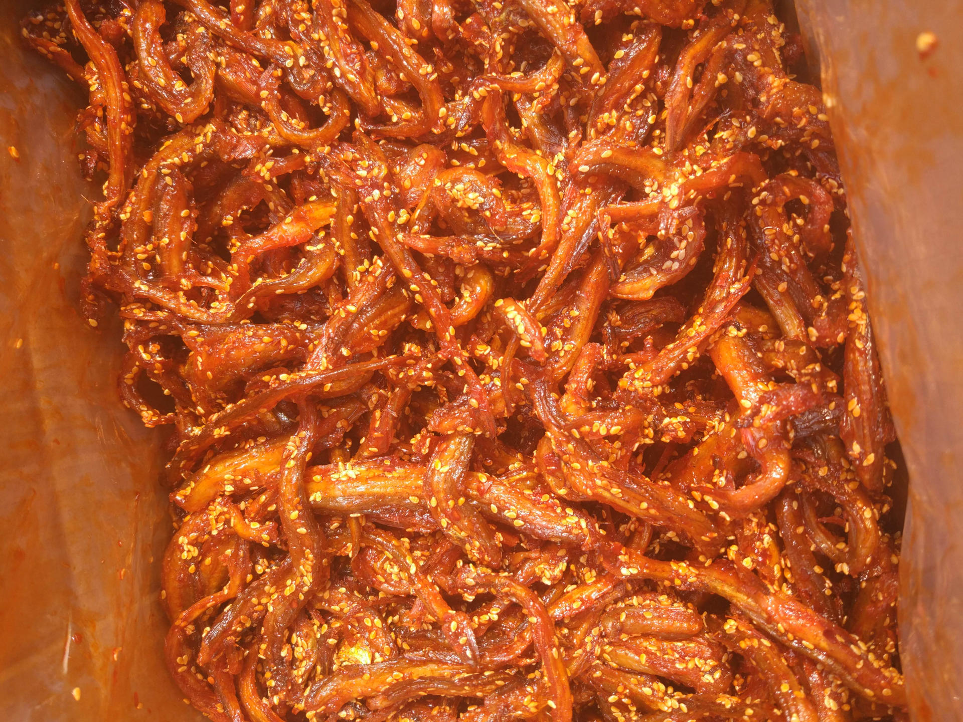 香辣麻辣龙头鱼小鱼干厂家直销烟台特产散装10斤水产即食零食