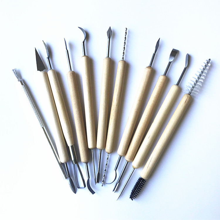 精雕油泥 泥塑刀diy软陶泥塑手办超轻粘土陶艺雕塑工具-阿里巴巴