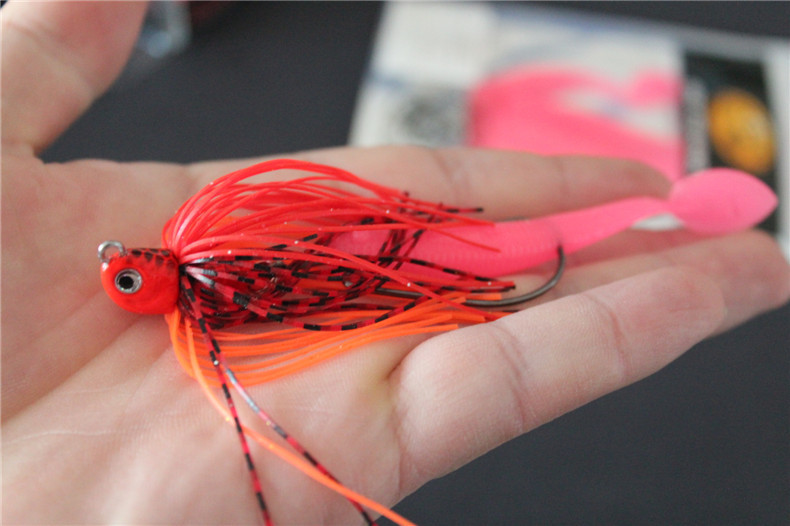日本常吉 jig 曲柄钩 路亚软饵钓组 10克 14克 鱼饵外贸单