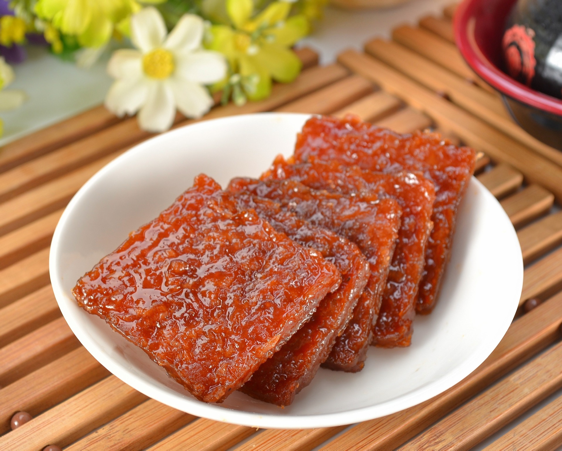 经典盛香零食 80g真空独立小包装猪肉干肉脯潮汕特产休闲食品