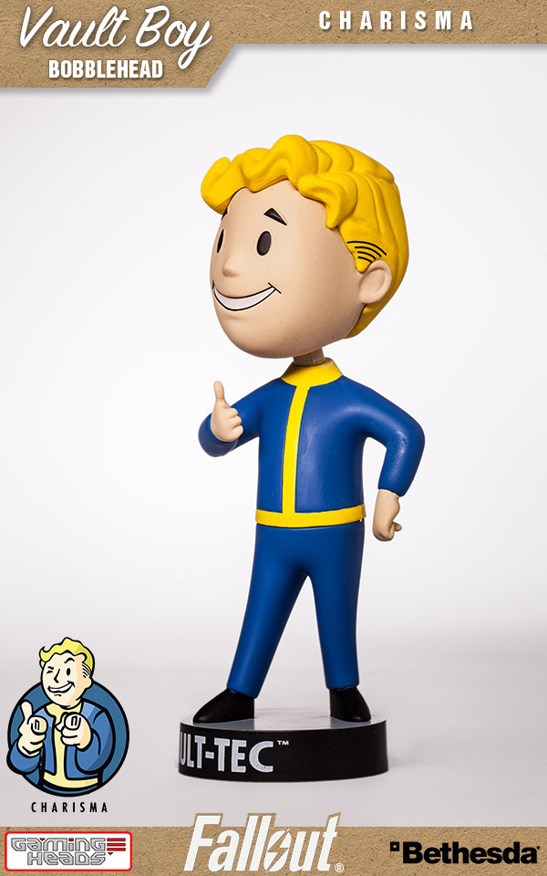 辐射4 辐射小子 fallout q版1代7款摇头人偶 vault boy 盒装公仔